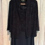 Alex Evenings NWT  Sequin Mock Two-Piece Gown with Jacket Photo 6