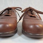SAS Free Time Teak Womens Shoe 9W Brown Leather Lace Up Walking Tripad Comfort Size 9 Photo 11