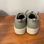 Bobs by Sketchers Copa Platform Sneaker Slip On Elastic Olive‎ Green Comfort 9 Photo 3