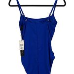 La Blanca NWT! Island Goddess One Piece Swimsuit in Sapphire Blue - Size 8 Photo 5
