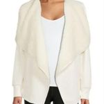 Avia white Sherpa lined sweater cardigan jacket with pockets size XXL Photo 1