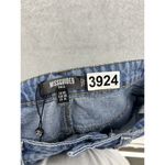 Missguided  Women's Blue Denim Jeans Tall Size 6L Distressed Medium Wash Photo 3