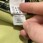 Balance Collection deep teal floral stamp high waist leggings size XL Photo 9