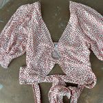 Adika boho cropped cutout blouse Photo 3