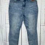 LC Lauren Conrad NWT Size 16 Blue Denim High-Rise Skinny Ankle Jeans Photo 0