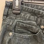 American Eagle  Outfitters Charcoal Gray corduroy mom Jeans size 4 X-Short #717 Photo 3