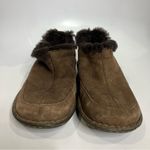 Born fur lined leather slip on shoes brown women’s size 9 casual cozy loungewear Photo 1