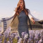 Anthropologie NWT  holding horses fringe dress Sz M Photo 0