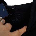 Reebok  Cardi B Black Cropped Hoodie Sweatshirt Women's Large NWT Photo 3