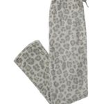 5 Below Gray Cheetah Plush Lounge Pants Size L Photo 0