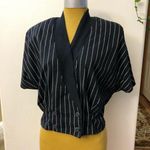 drknits womens blouse/ jacket Blue Size 2X Photo 0