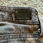 Paige Hoxton Ultra Skinny Brown Snakeskin Jeans Photo 8