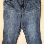 Christopher & Banks Dark Wash Bootcut Jean with Embroidered Pockets Size 14 Photo 7