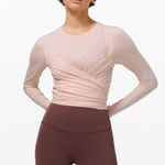 Lululemon Gather and Grow Long Sleeve wrapping around waist Photo 4