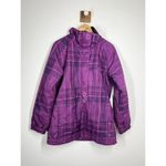 Powder Room Plaid Ski Jacket Womens Medium Snowboard Winter Snow No Hood Photo 1