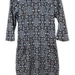 J. McLaughlin Medallion Print Spandex Knee Length Dress Size Small Photo 0