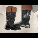 IT’S OK, Women’s Riding Boots, Black & Brown, Size, 9M, All Man Made Materials Size 9 Photo 3