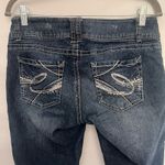 No Boundaries Vtg  Y2K Low Rise Womens Jeans Sz 9 Embroidered Sequin Patch Pocket Photo 4