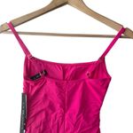 La Blanca  Island Goddess Solid Pink Square Neck One Piece Swimsuit Size 2 Photo 8