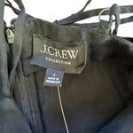 J.Crew  Collection Halter Tie V Neck Sheath Midi Dress Womens Size 4 Black NWT Photo 9