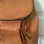 Tommy Bahama Boho  Light Brown Taupe Braided Leather Backpack/Rucksack Photo 1