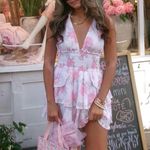 Love Shack Fancy  bow halter neck dress Photo 0