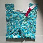 Lilly Pulitzer luxletic 24” high rise midi leggings turquoise oasis xs Photo 5