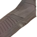 Alo Yoga  HIGH WAIST SOFT TOUCH MOTO GREY LEGGINGS FITNESS GYM WORKOUT SIZE XS Photo 3