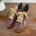 Remonte Liv 40 Red Vino Antique Leather Sneaker Size 37 6.5 Photo 2