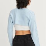 HYFVE ✨NWT‎  Cable-Knit Tie-Front Shrug Photo 2