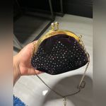 Elegant Black and Gold Evening Clutch Photo 2