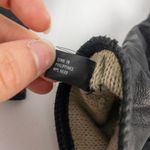 Grandoe Vintage Soft Black Vegan Leather Gloves Medium 7 Photo 12