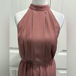 SheIn  Blush Halter Jumpsuit Size XS Photo 4