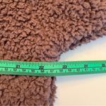 American Eagle  AE Sherpa Teddy Hoodie Medium Plum Purple Cozy Lightweight Soft Photo 6