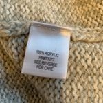 Apt. 9  Women’s Medium Gray Open Front Button Mock Neck Warm Cardigan Sweater Photo 6