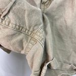 Lee Vintage Riveted by women's tan khaki cargo pocket relaxed shorts 28 waist Photo 2