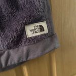 The North Face Gray Vest with High Collar and Soft Fleece Fabric Photo 1