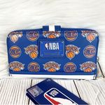 Lounge Fly NBA New York Knicks Logo Zip Around Wallet NWTS Photo 5