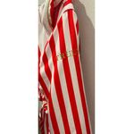 Truly Very Sexy Valentine’s Day Red White Striped Bath Robe Photo 4