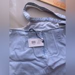 We Wore What Revolve  Skirt Women M Denim Cut Out Mini Light Wash 90s Y2K Casual Photo 6