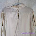Eloquii New! ‎ Beige cream Long Sleeve Mock Neck keyhole Front Bodysuit Photo 10