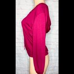 Gypsies & Moondust - Burgundy, Lace-Up Hoodie Photo 1