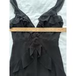 Storia Babydoll Dress Size S Black Ruffled Mini Witchy Goth Whimsy Feminine Y2K Photo 12