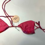 Camila Coelho  Ileana Swim Top in Pink Sparkle XS Photo 6