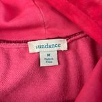 Sundance Bexley French Terry Short Sleeve Sweatshirt Funnel Neck Red Size M Photo 3