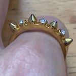 Vince Camuto  Gold Spike CZ Ring 7 Photo 4