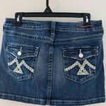 Vigoss vintage “” jeans mini denim skirt size 29 Photo 4