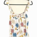 Lucky Brand Butterfly Sleeveless Top Womens Size S Elastic Waist Pima Multicolor Photo 0
