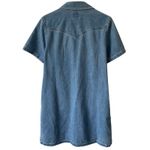 Levi's NEW Louisa Short Sleeve Denim Dress Medium Blue Size XS Relaxed Fit Photo 2