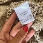 Beldini Beige Crochet Cardigan Size Small Photo 4